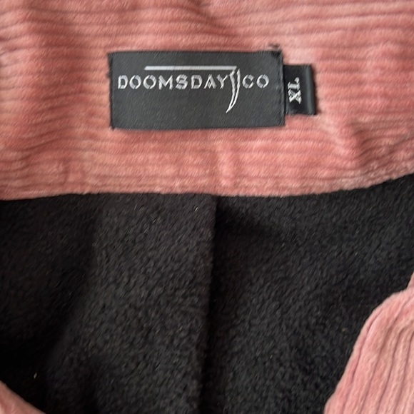 DOOMSDAY CO. Men’s Mauve Corduroy Jacket Mens size XL - Picture 4 of 15